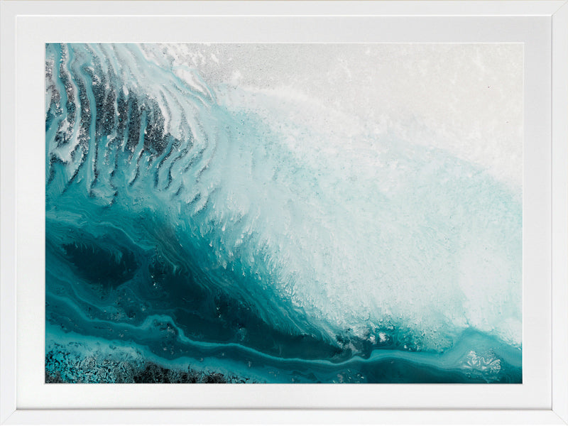 Sandbar Tides Framed Art Print