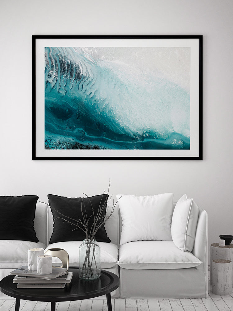 Sandbar Tides Framed Art Print