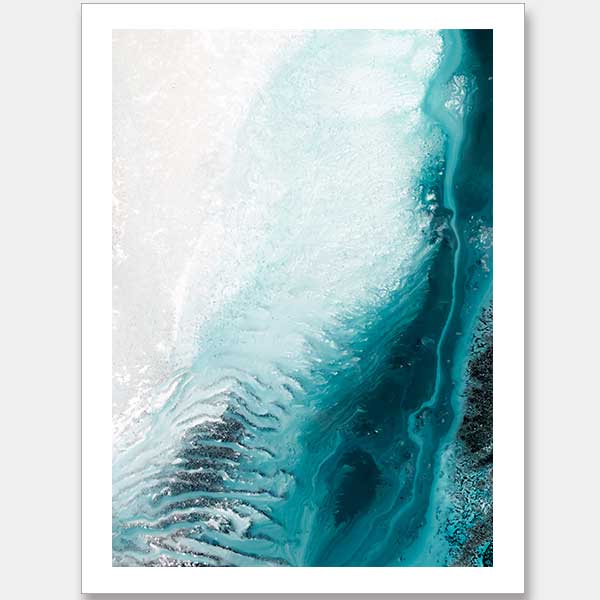Sandbar Tides Unframed Art Print