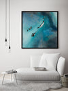 Stingrays Canvas Art Print | Lifestyle