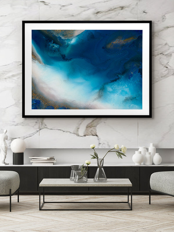 Ashore Framed Art Print | Lifestyle