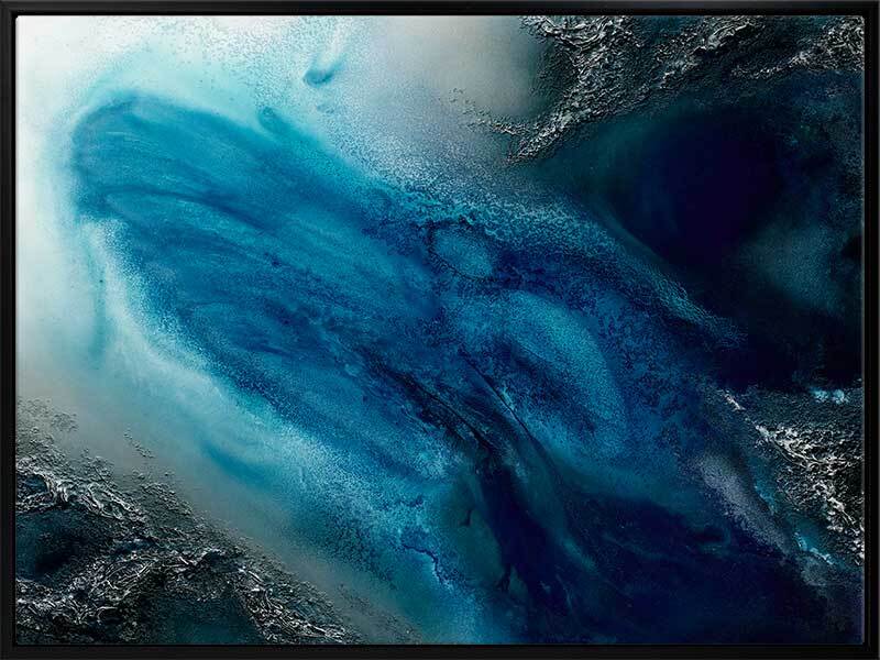 Ocean Blue Canvas Art Print