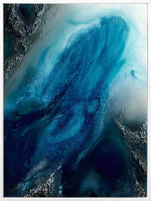 Ocean Blue Canvas Art Print