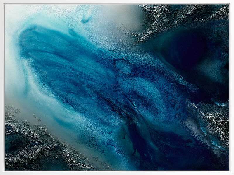 Ocean Blue Canvas Art Print