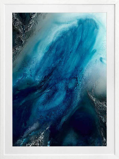 Ocean Blue Framed Art Print