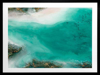 Oasis Bay Framed Art Print