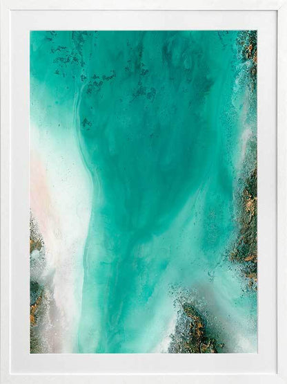 Oasis Bay Framed Art Print