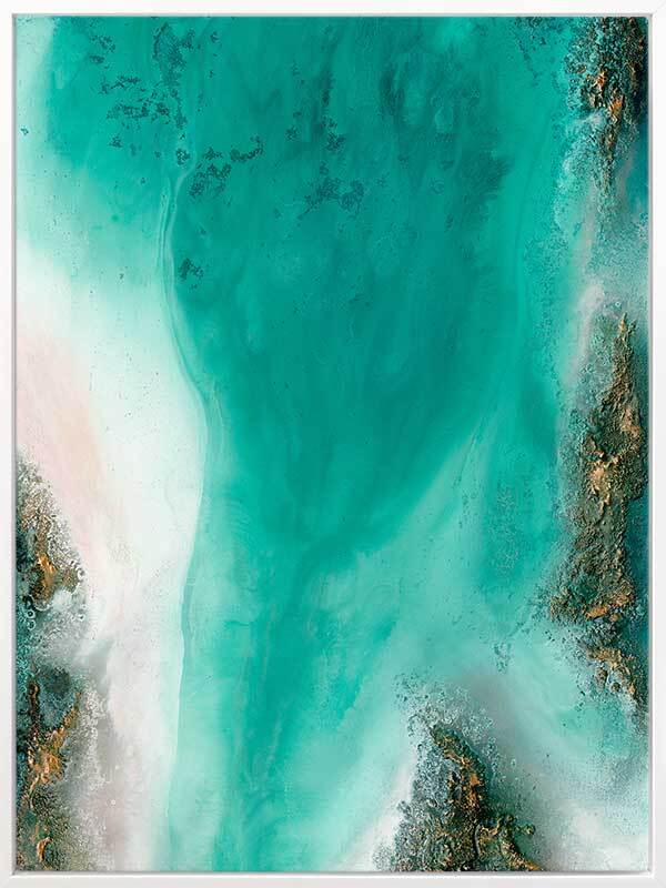 Oasis Bay Canvas Art Print