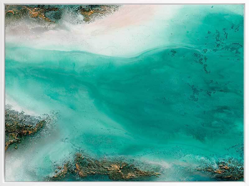 Oasis Bay Canvas Art Print