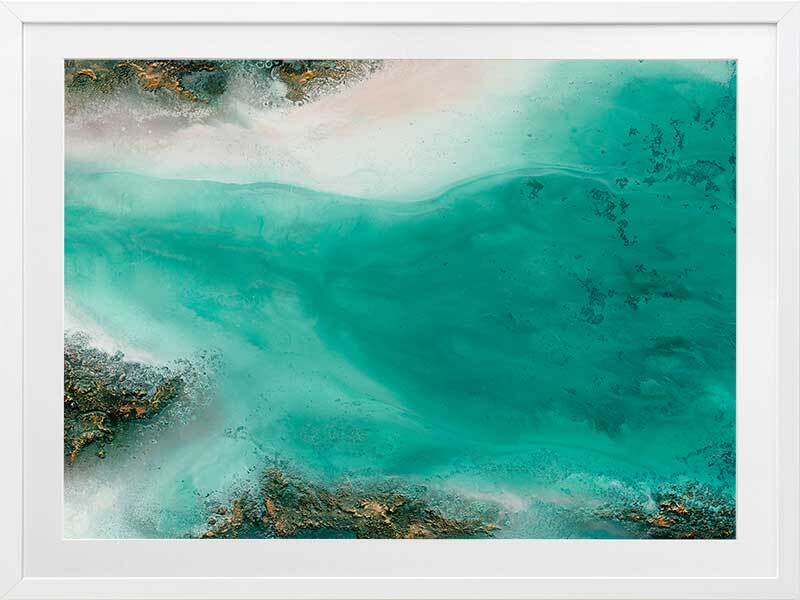 Oasis Bay Framed Art Print