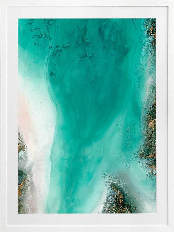 Oasis Bay Framed Art Print