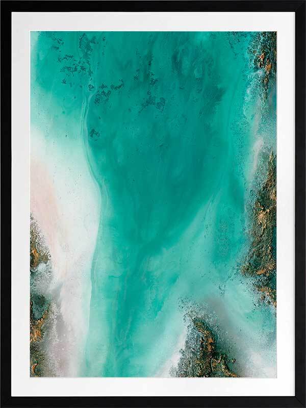 Oasis Bay Framed Art Print