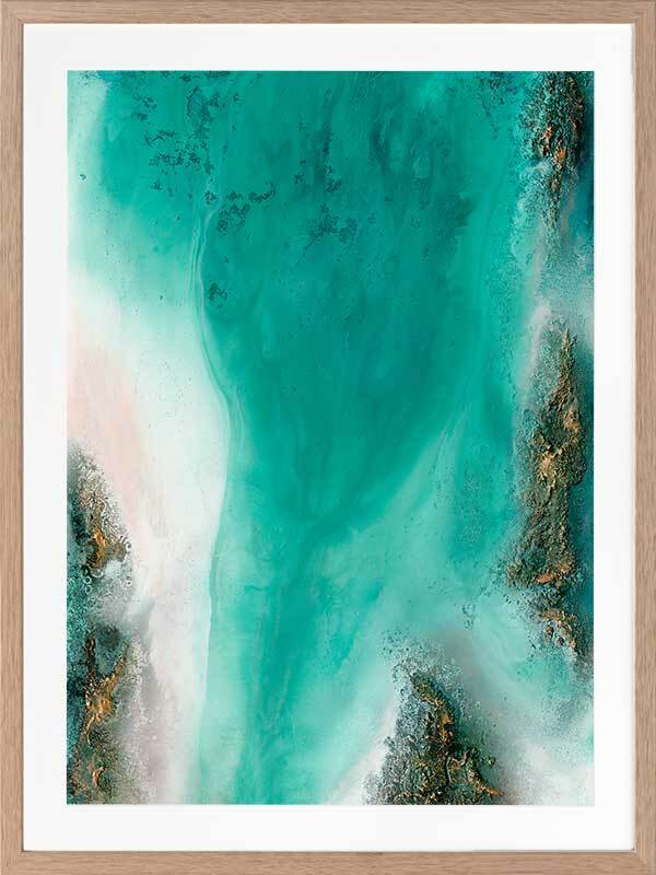 Oasis Bay Framed Art Print