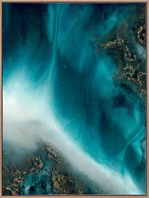 Coastal Flow Canvas Art Print