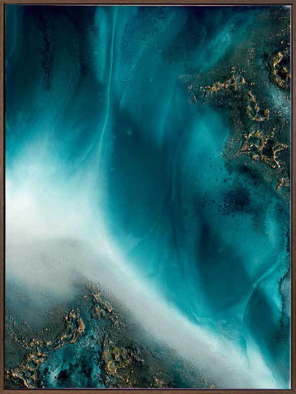 Coastal Flow Canvas Art Print