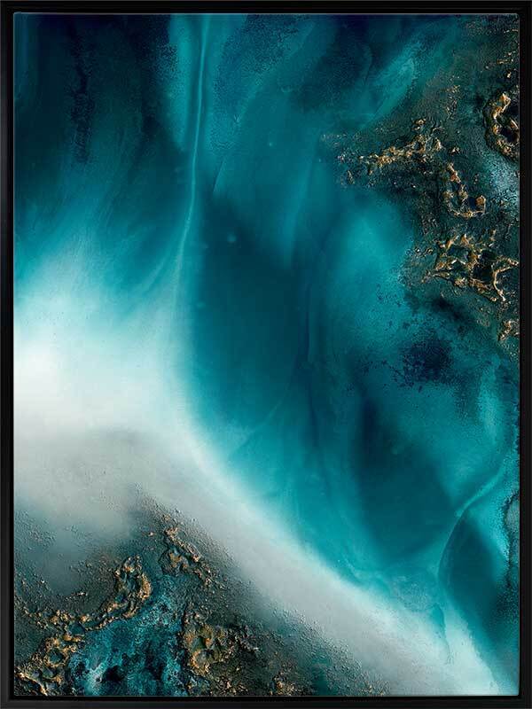 Coastal Flow Canvas Art Print