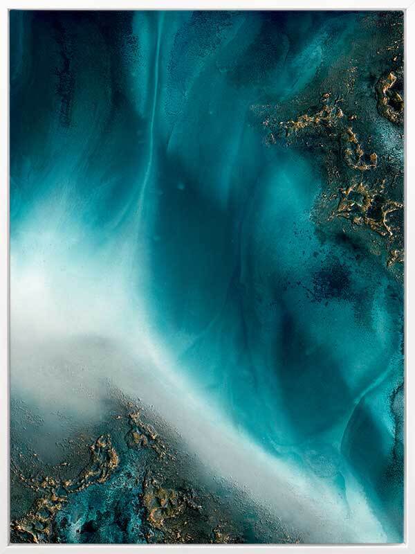 Coastal Flow Canvas Art Print