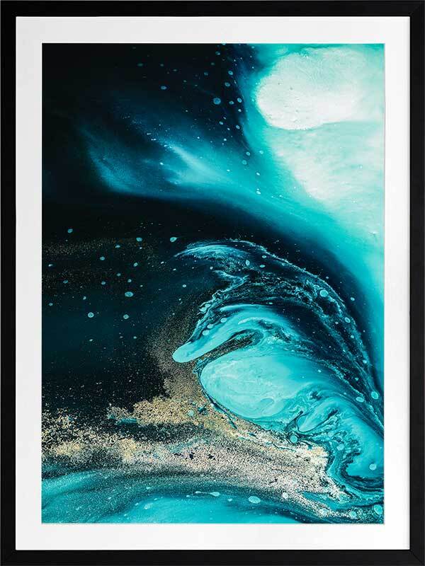 Celestial Waters Framed Art Print