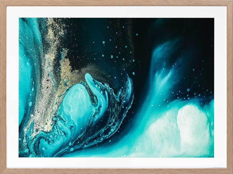 Celestial Waters Framed Art Print