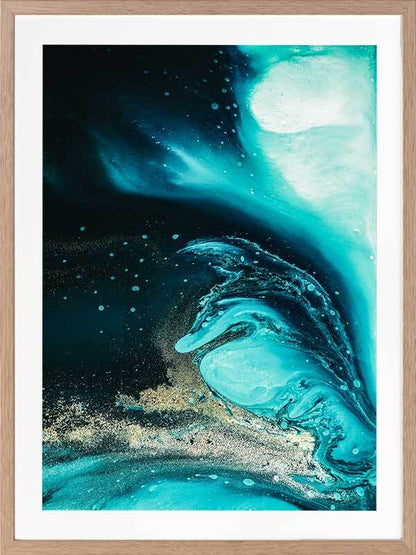 Celestial Waters Framed Art Print