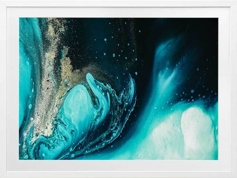 Celestial Waters Framed Art Print