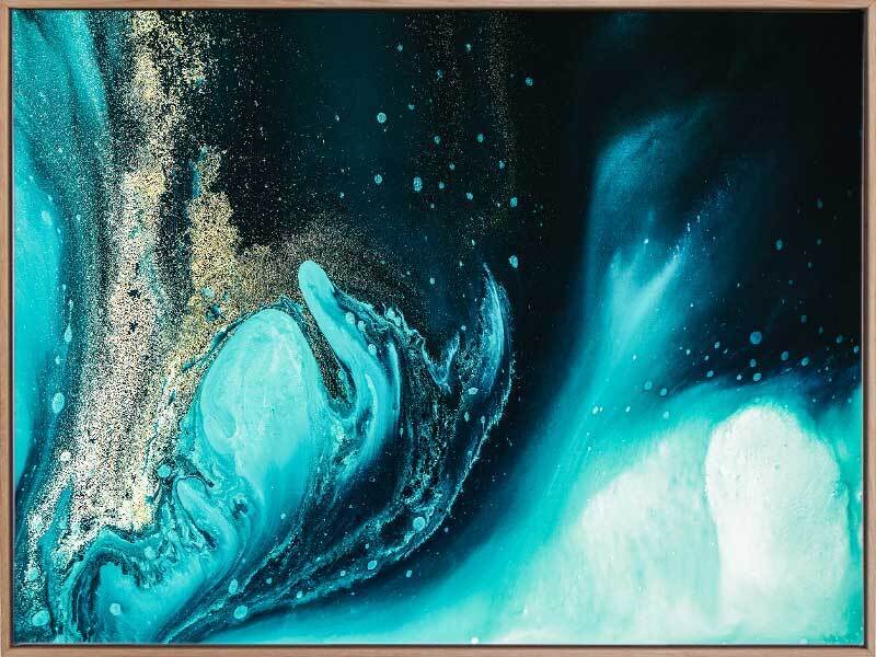 Celestial Waters Canvas Art Print