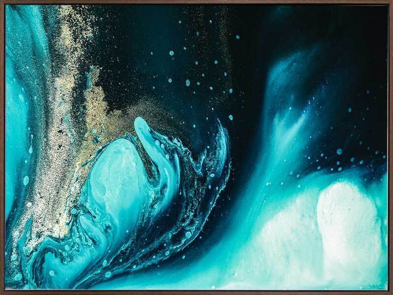 Celestial Waters Canvas Art Print