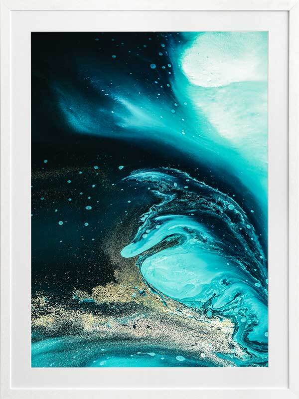 Celestial Waters Framed Art Print