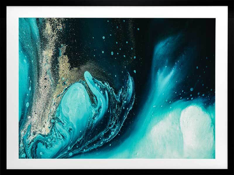 Celestial Waters Framed Art Print