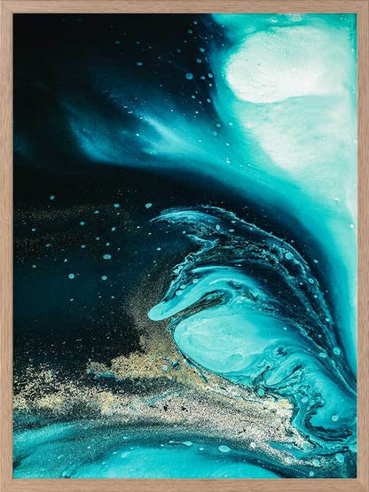 Celestial Waters Framed Art Print