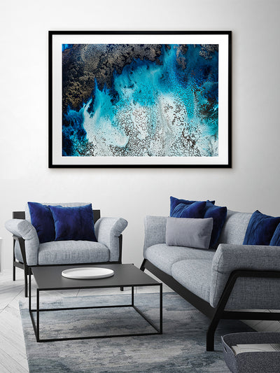 Break Away Framed Art Print | Lifestyle