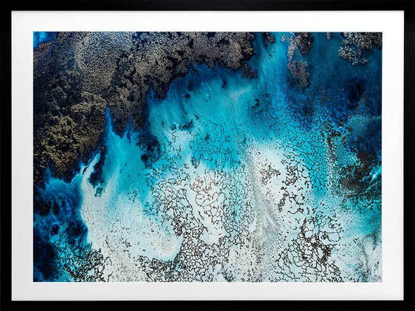 Break Away Framed Art Print