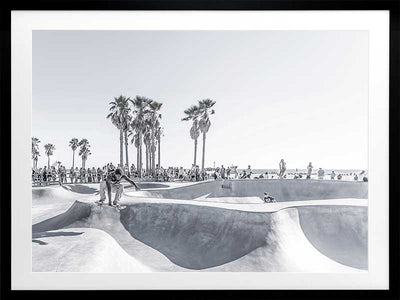 Air Walk Poster Framed Art Print