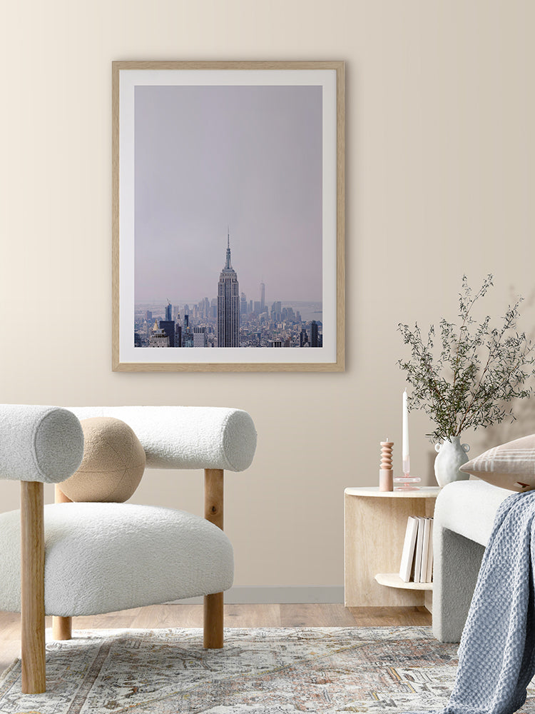 Rockefeller Poster Framed Art Print | Lifestyle