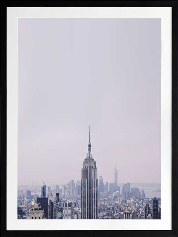 Rockefeller Poster Framed Art Print