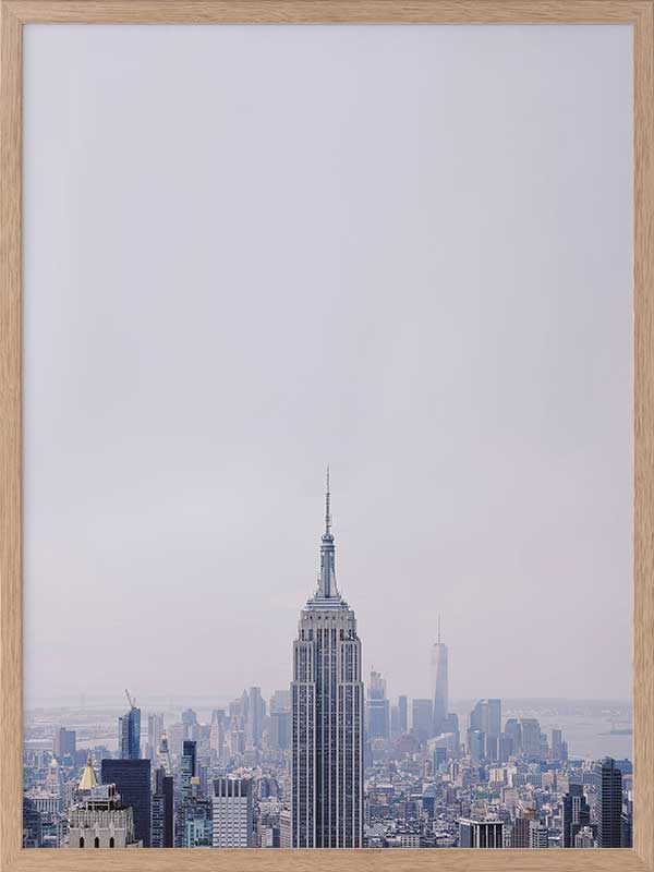 Rockefeller Poster Framed Art Print