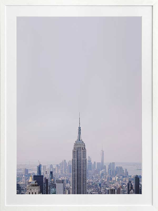 Rockefeller Poster Framed Art Print