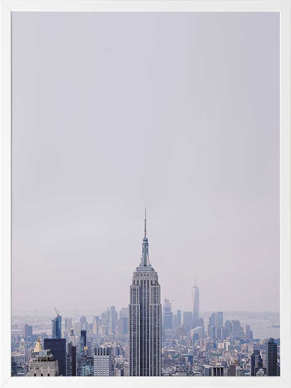 Rockefeller Poster Framed Art Print