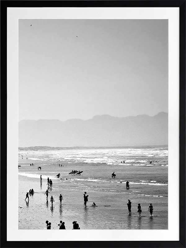 Summer Wave II Poster Framed Art Print