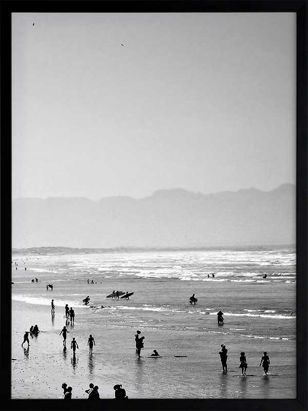 Summer Wave II Poster Framed Art Print