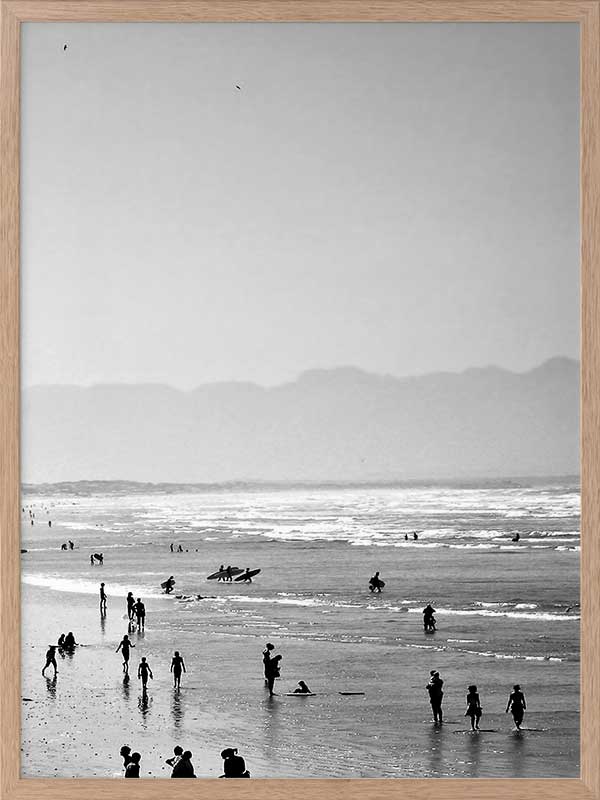 Summer Wave II Poster Framed Art Print