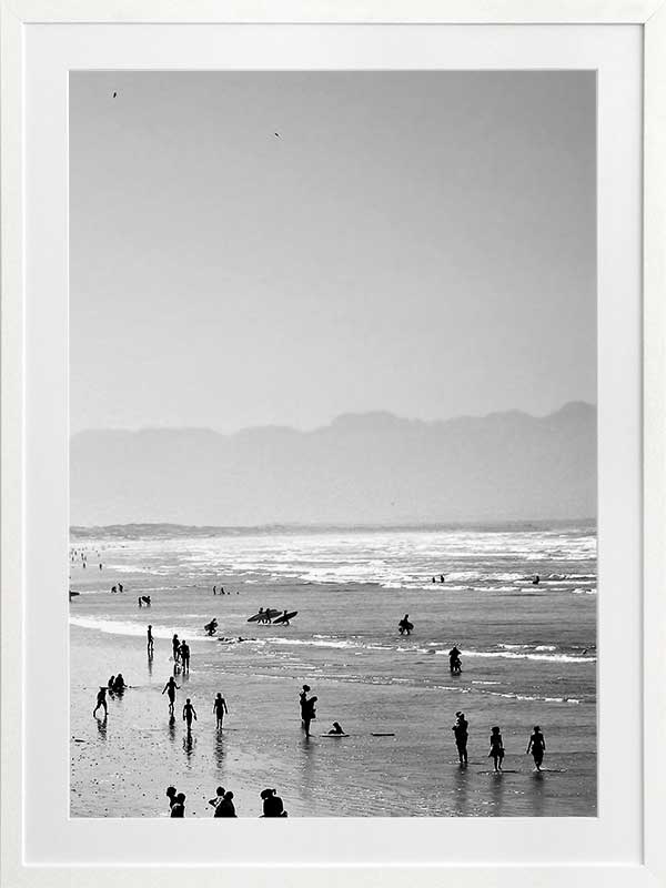 Summer Wave II Poster Framed Art Print