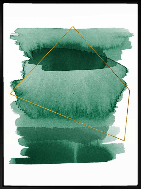 Greenset Canvas Art Print