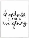 Kindness Canvas Art Print