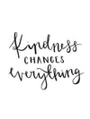 Kindness Unframed Art Print