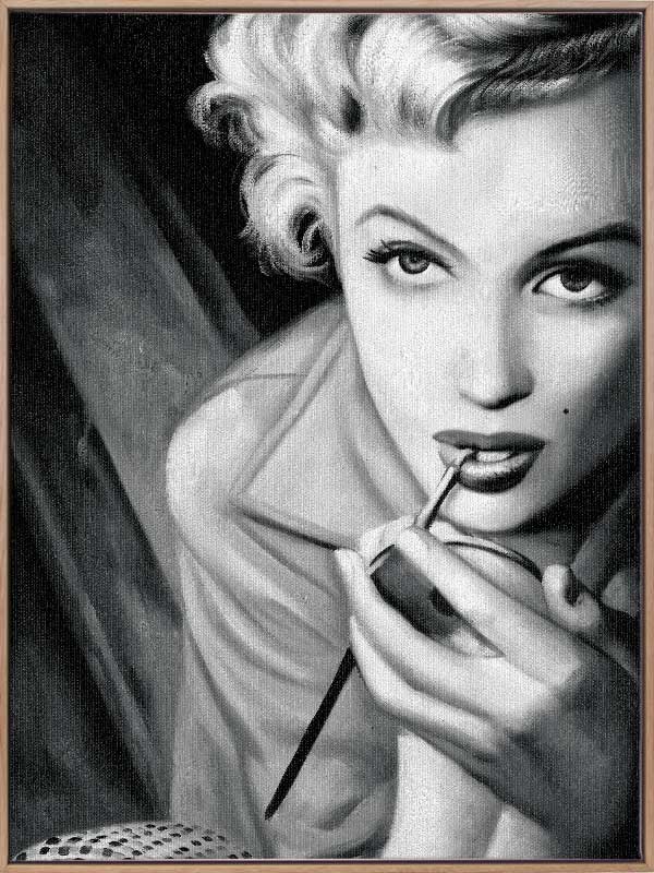 Marilyn Mono Canvas Art Print