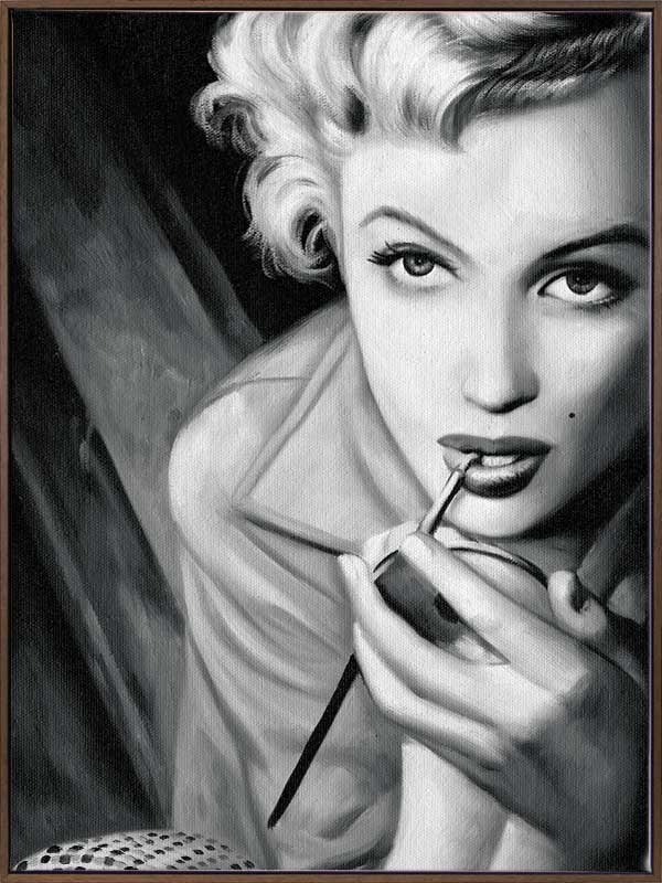 Marilyn Mono Canvas Art Print