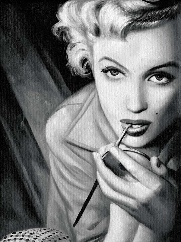 Marilyn Mono Canvas Art Print