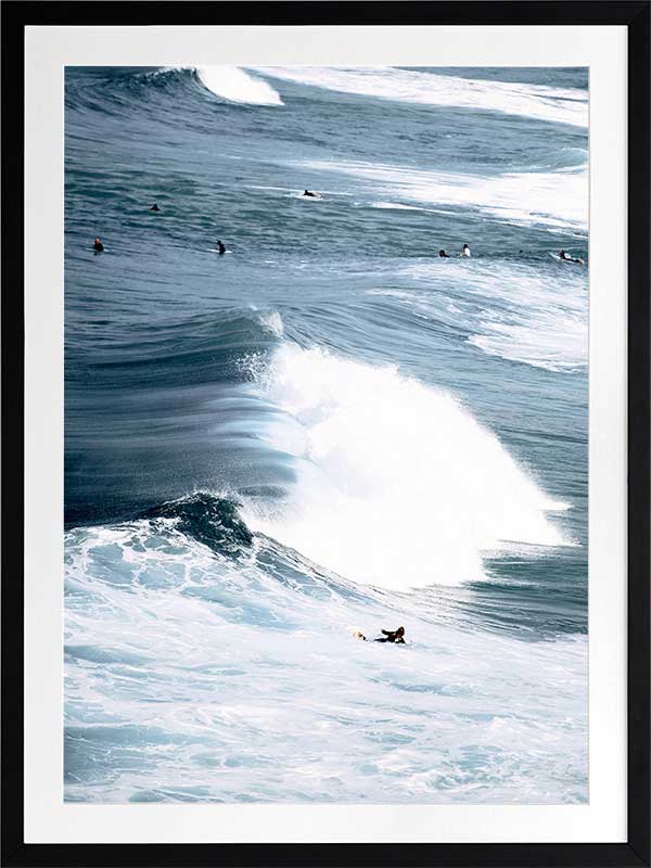 Wipeout Poster Framed Art Print