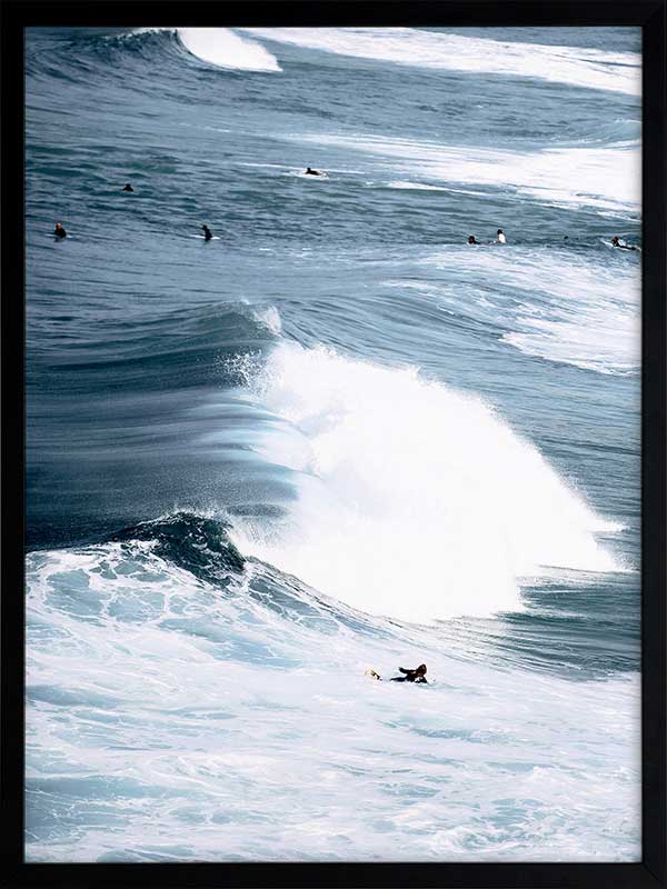 Wipeout Poster Framed Art Print